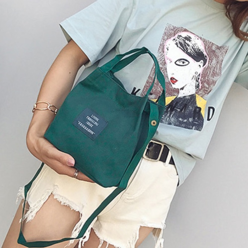 ✨COMING SOON! Japanese canvas sling bag purse mini